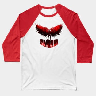 Mothman West Virginia Wing Humanoid Moth Retro Vintage Fleshy Bloody Baseball T-Shirt